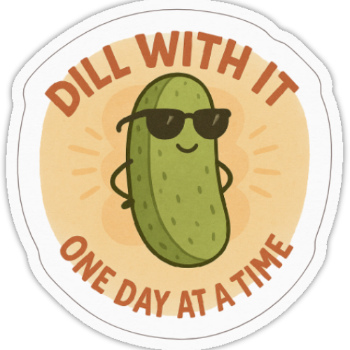 Dill with it, one day at a time